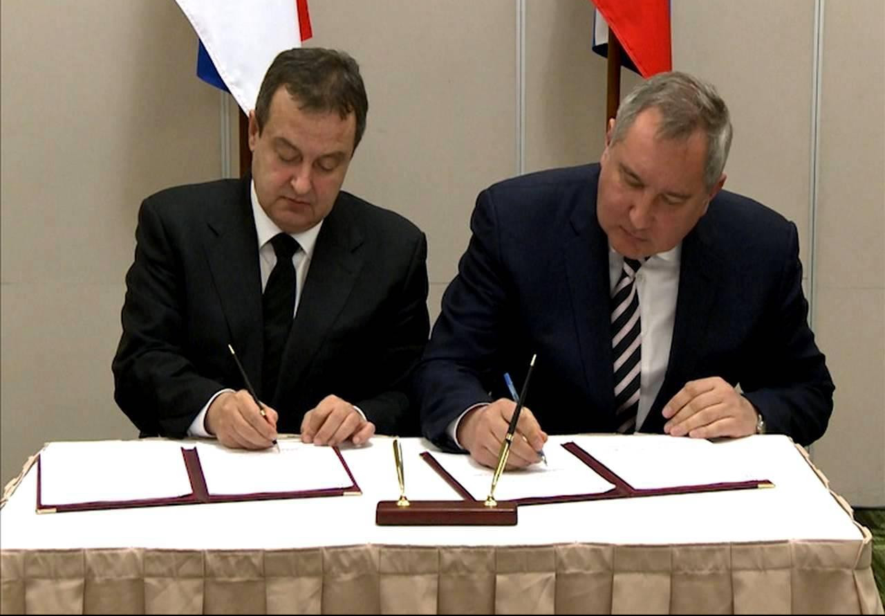 SOČI: Dačić i Rogozin potpisali Protokol o saradnji!